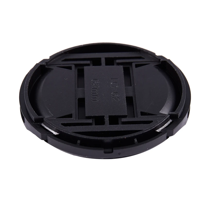 

Black 62mm Center Pinch Design Front Lens Cap Cover