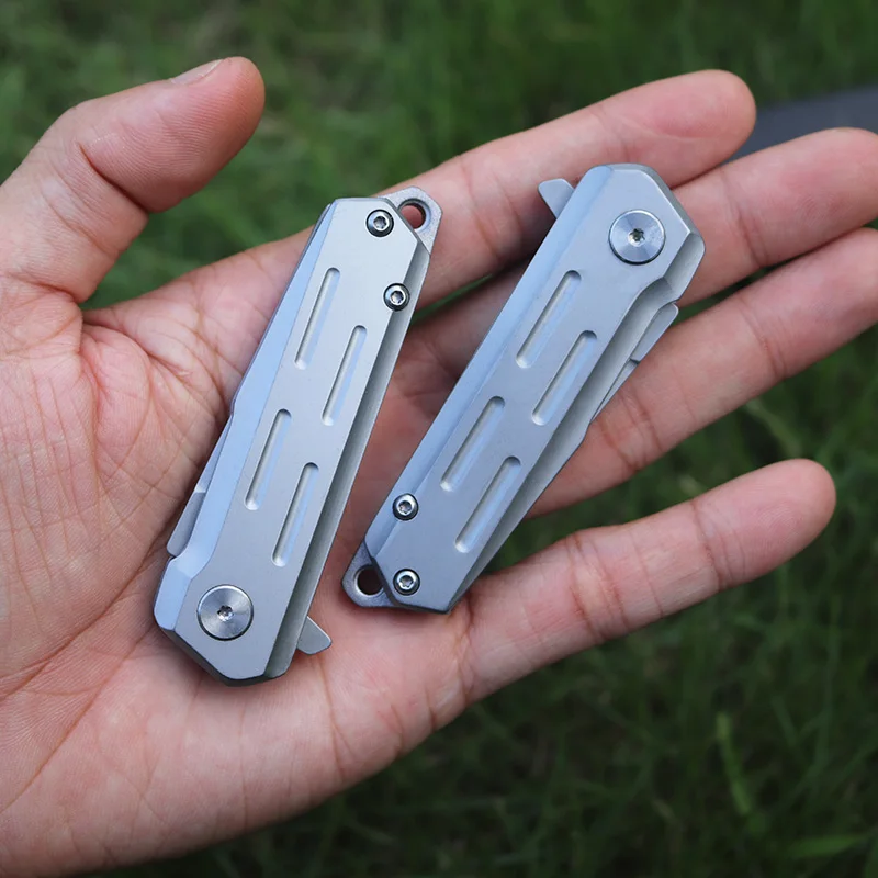 Портативный складной нож высокой твердости для самообороны | Инструменты