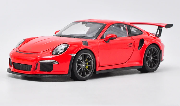 Welly 1/24 1:24 2016 Porsche 911 GT3 RS спортивный гоночный автомобиль средство литья под
