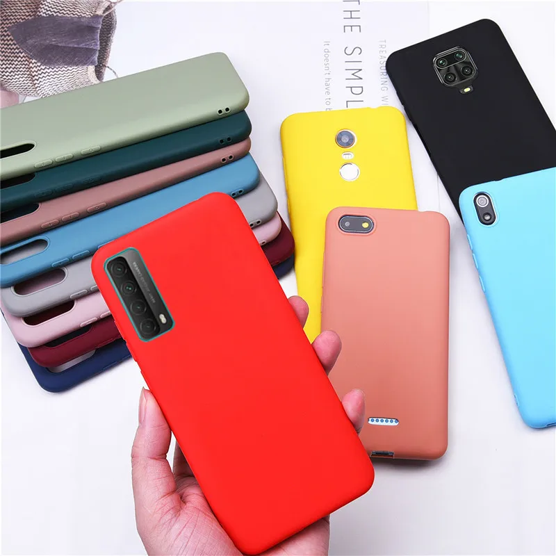 Чехлы для Huawei P smart 2021 6 67 Мягкий силиконовый чехол-накладка телефона Smart бампер