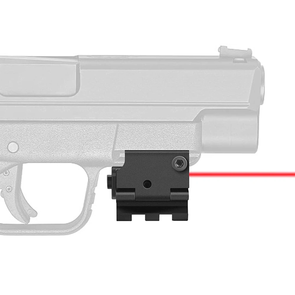 Adjustable Metal Tactical Mini Taurus G2C Mira Laser Red for 20mm Picatinny Rail Pistol Airgun