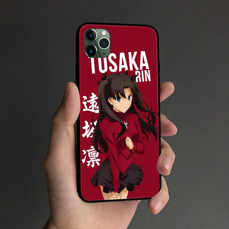 Чехол Tohsaka Rin для телефона с аниме чехол iPhone SE 6s 7 8 Plus X XR XS 11 Pro Max Samsung S Note 9 10 20 ultra |