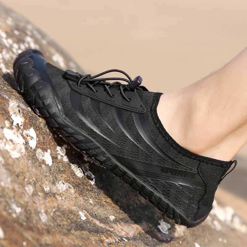 Сандалии унисекс с пятью пальцами летняя пляжная обувь для водных видов спорта 46