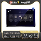 EKIY T900 6 128G 8 CORE для Toyota Noah Esquire Voxy 2014-2019 автомобильное радио Android 10 Авторадио мультимедийная система навигации GPS стерео Carplay No 2din DVD-плеер