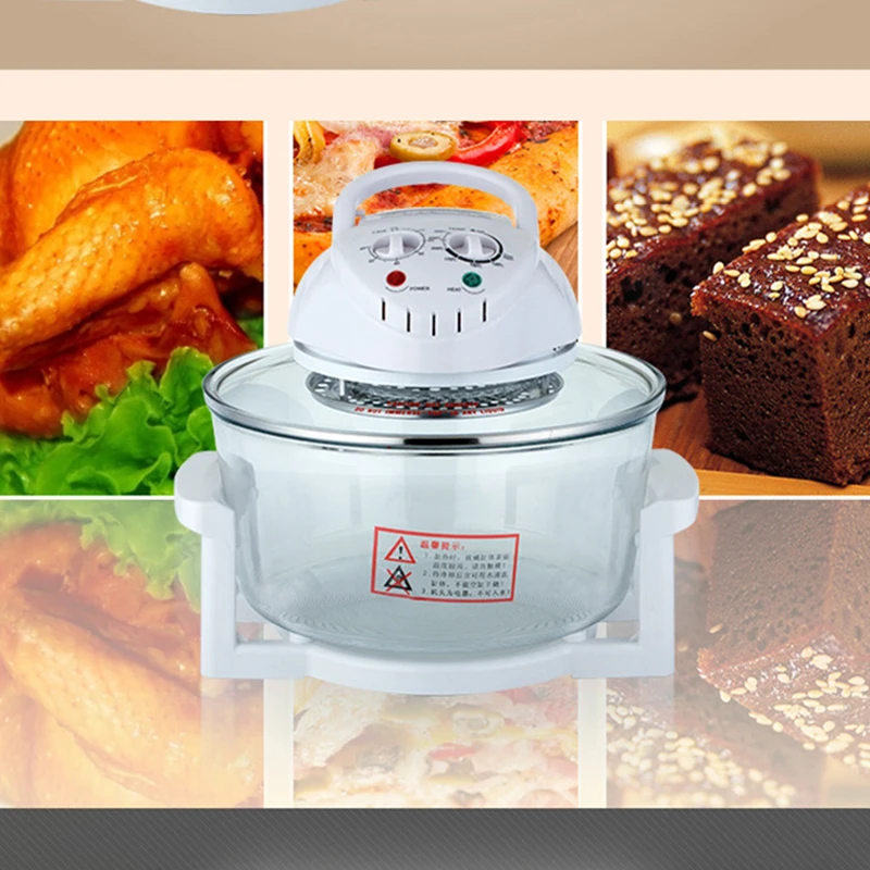 12L конвекционная инфракрасная духовка жаровня большая емкость без жирного дыма