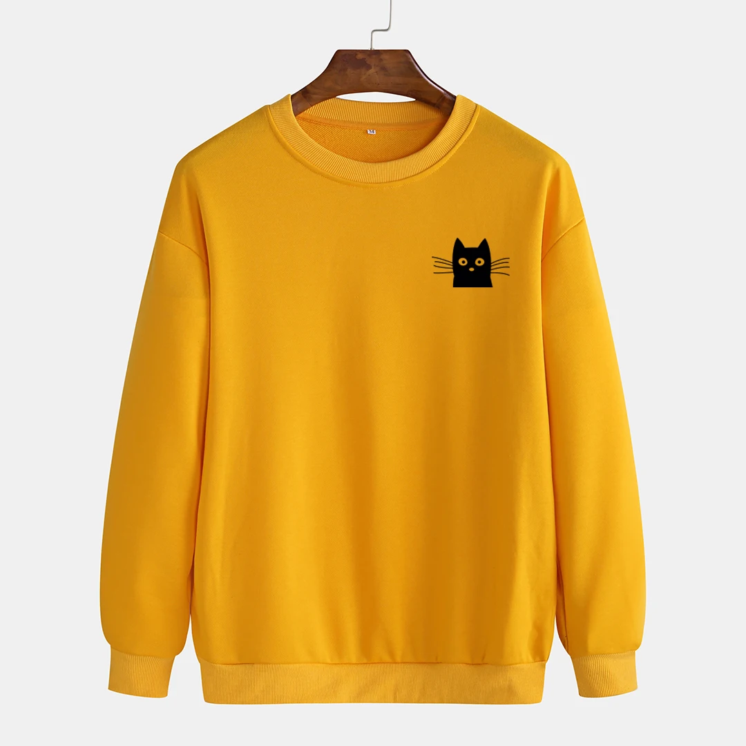 Новинка черная толстовка с капюшоном принтом борода Мужская универсальная