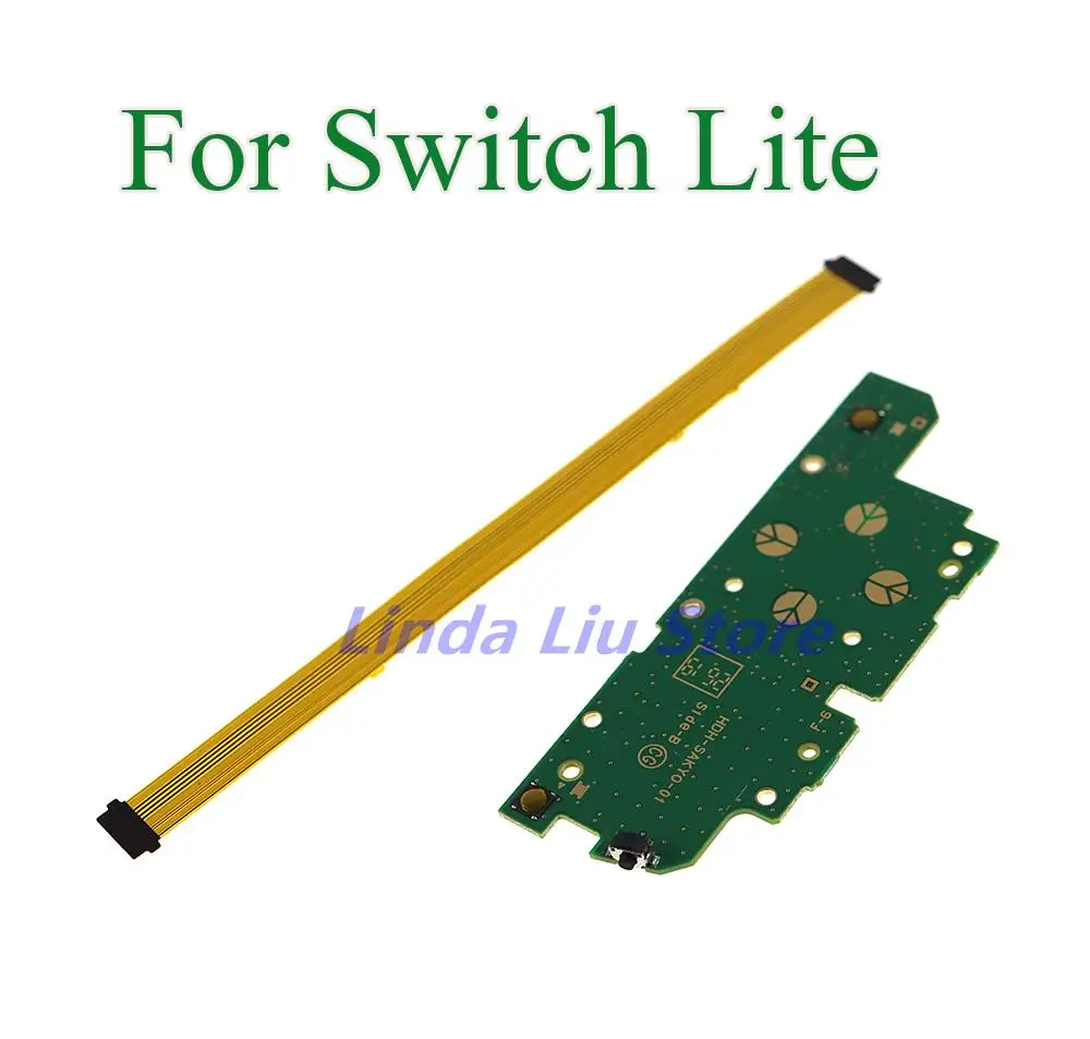 

Replacement Original Power Switch direction pcb board with left ribbon cable L button circuit board keyboard For Switch Lite