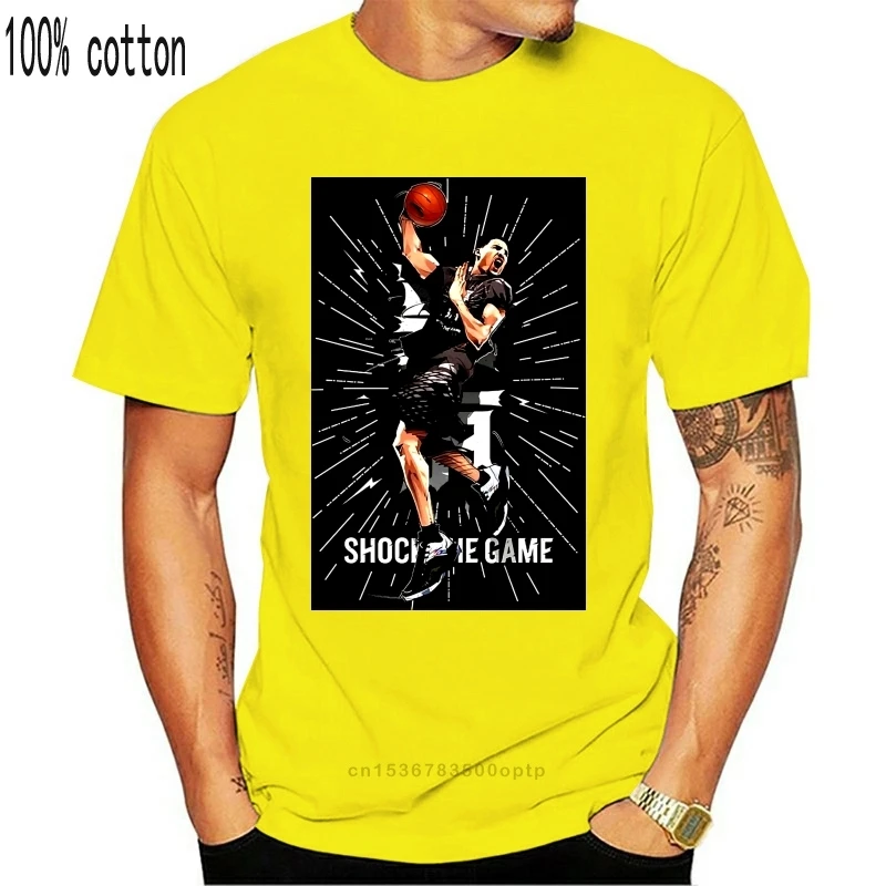 

New Klay Thompson Shock The Games Short Sleeve Men Sports Tees