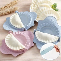 plastic dumpling mold maker dough press ravioli clips pastry dumplings cutter kitchen cooking accessories with meat spoon