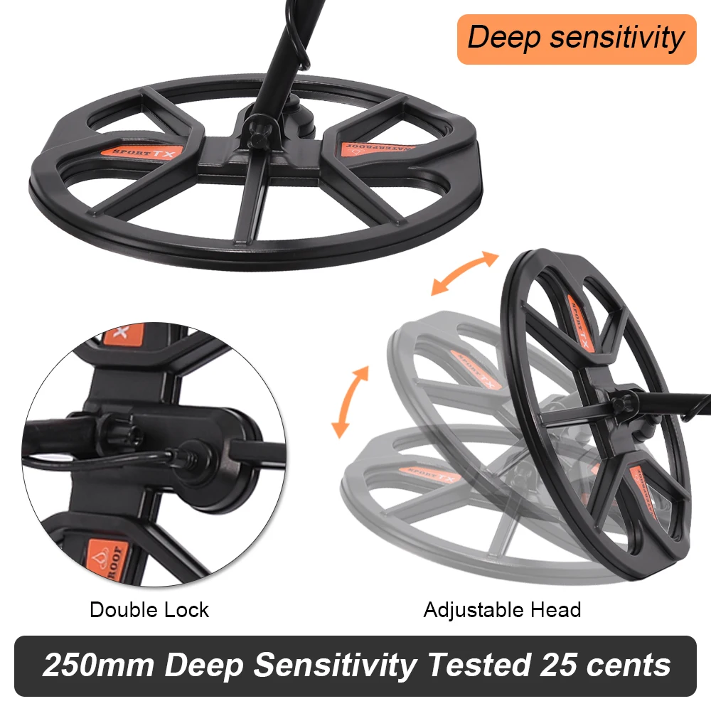 Металлоискатель MD4030 профессиональный Подземный сканер глубины Поиск Золота