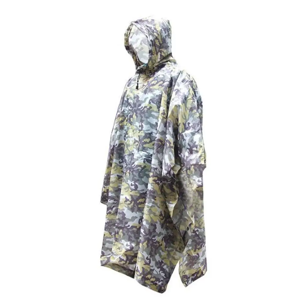 Kuulee Открытый Пешие прогулки взрослый Камуфляжный плащ многоцелевой велосипед