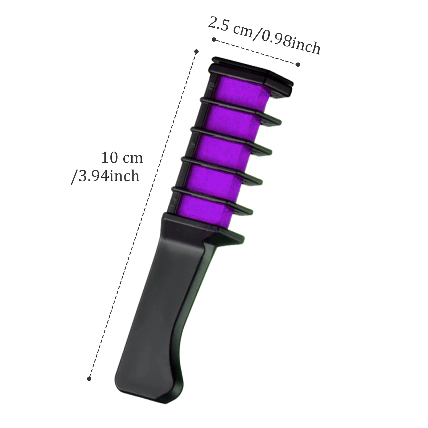 

10pcs Bright Hair Chalks Temporary Washable Hair Color Dye Comb for Festival Halloween Party Cosplay Hair Dyeing Supplies