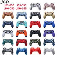 jcd for ps4 5 0 controller front back hard plastic housing shell case with screws and tools for jds 050 jds 055 jdm 050 055