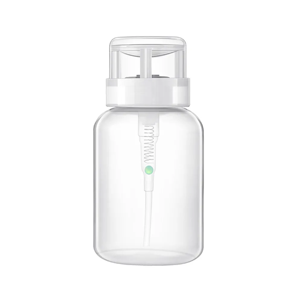02 200ml 12*6 см 200 мл пустая пластиковая открывающаяся бутылка давления дозаторный диспенсер для дизайна ногтей УФ гель для снятия макияжа инструмент TSLM2 - Цвет: 02 200ml