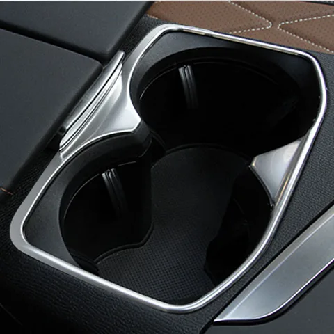 Для Peugeot 3008/ GT 5008/GT внутренние хромированные аксессуары подстаканник отделка рамка нержавеющая сталь украшение 2018 2019
