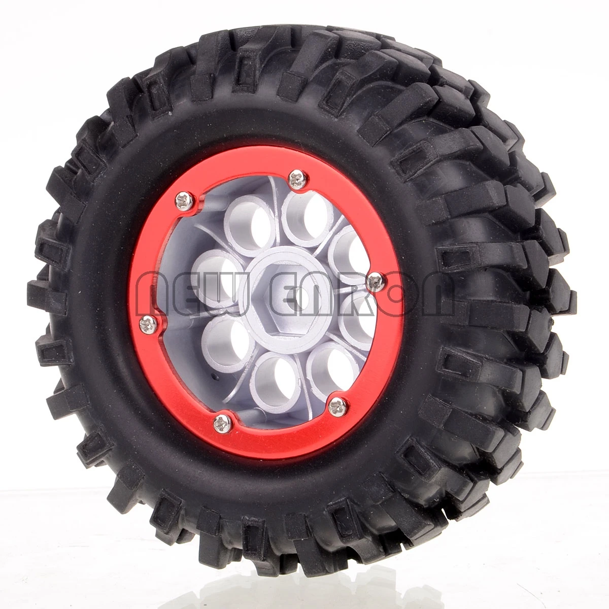 

NEW ENRON 4P 1.9" Wheel Rim Hub & 108mm Tyre Tires RC Car 1:10 Rock Crawler Axial SCX10 II 90046 90047 Traxxas TRX4 Tamiy D90