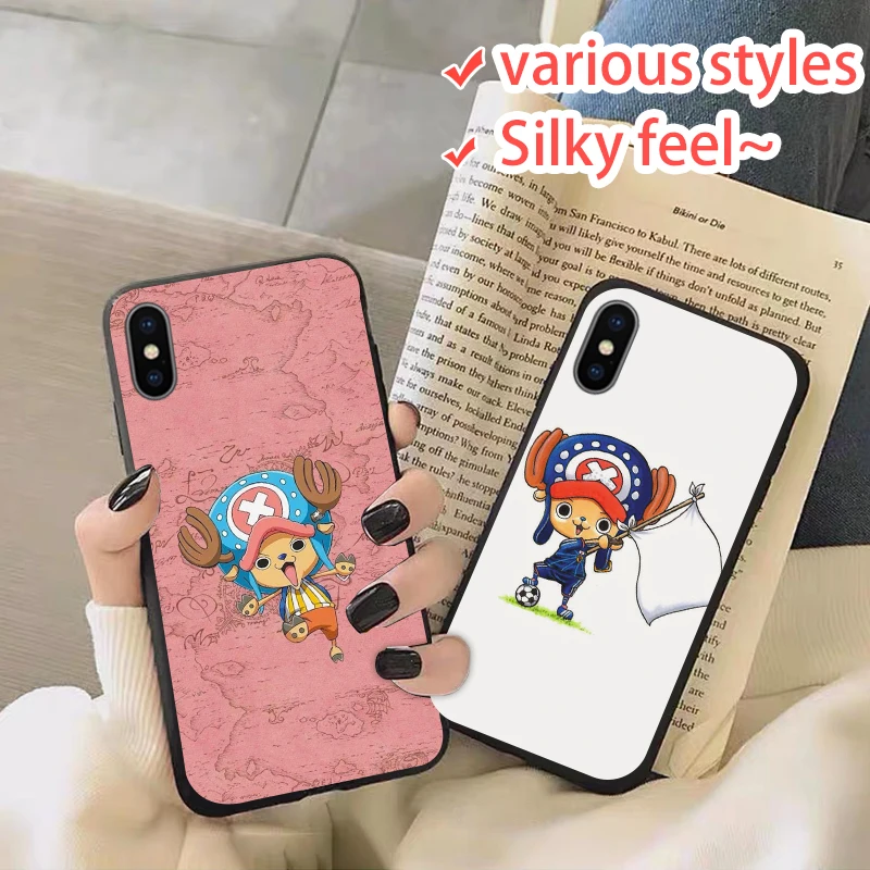 for Xiaomi Redmi 4x 4a 5 5a 5plus 6 6a 6pro 7 7a 8a Frosted Silicone Phone Case Soft TPU Back One Piece Chopper Cover Capa | Мобильные