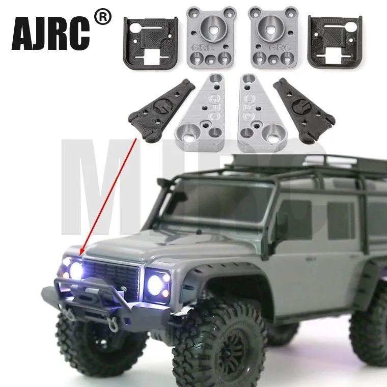 Лампа с 3d печатью крышка для светильника 1/10 RC Crawler TRAXXAS Defender TRX 4 TRX4 82056 лампочки в