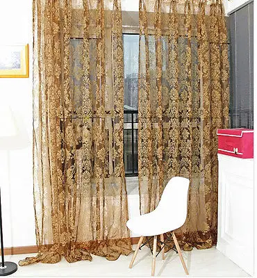 Новая классическая Классическая штора с цветами настраиваемая окнонная