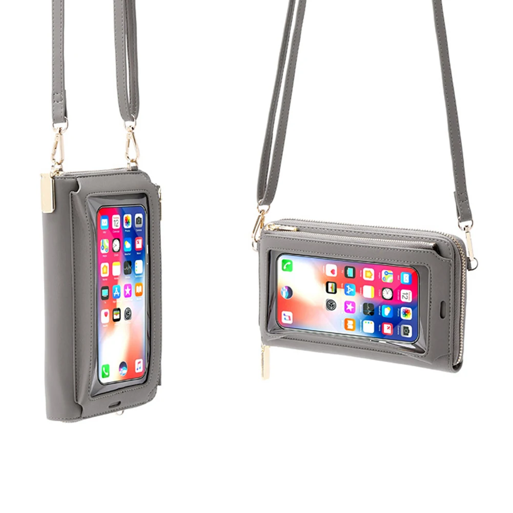 

Сумка-кошелек женская через плечо, многофункциональная, компактная