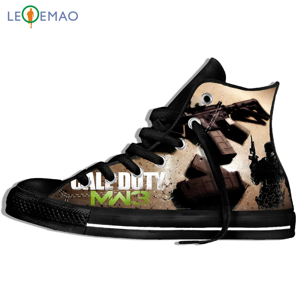 Креативный дизайн на заказ кроссовки с горячей печатью Call Of Duty унисекс