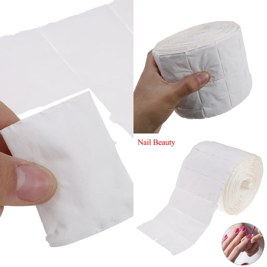

JETTING 500 шт./рулон Белая Бриллиантовая подушка для снятия лака для ногтей салфетки для удаления гель-лака мягкие Типсы для дизайна ногтей инст...