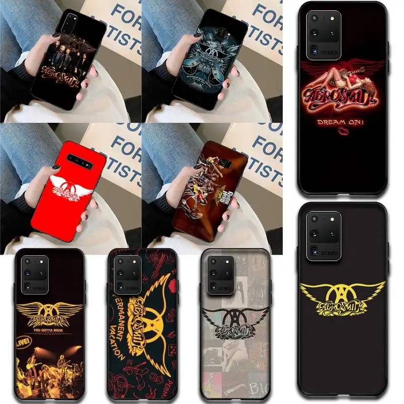 PENGHUWAN rock band Aerosmith черный ТПУ мягкий резиновый чехол для телефона Samsung S20 plus Ultra S6 S7