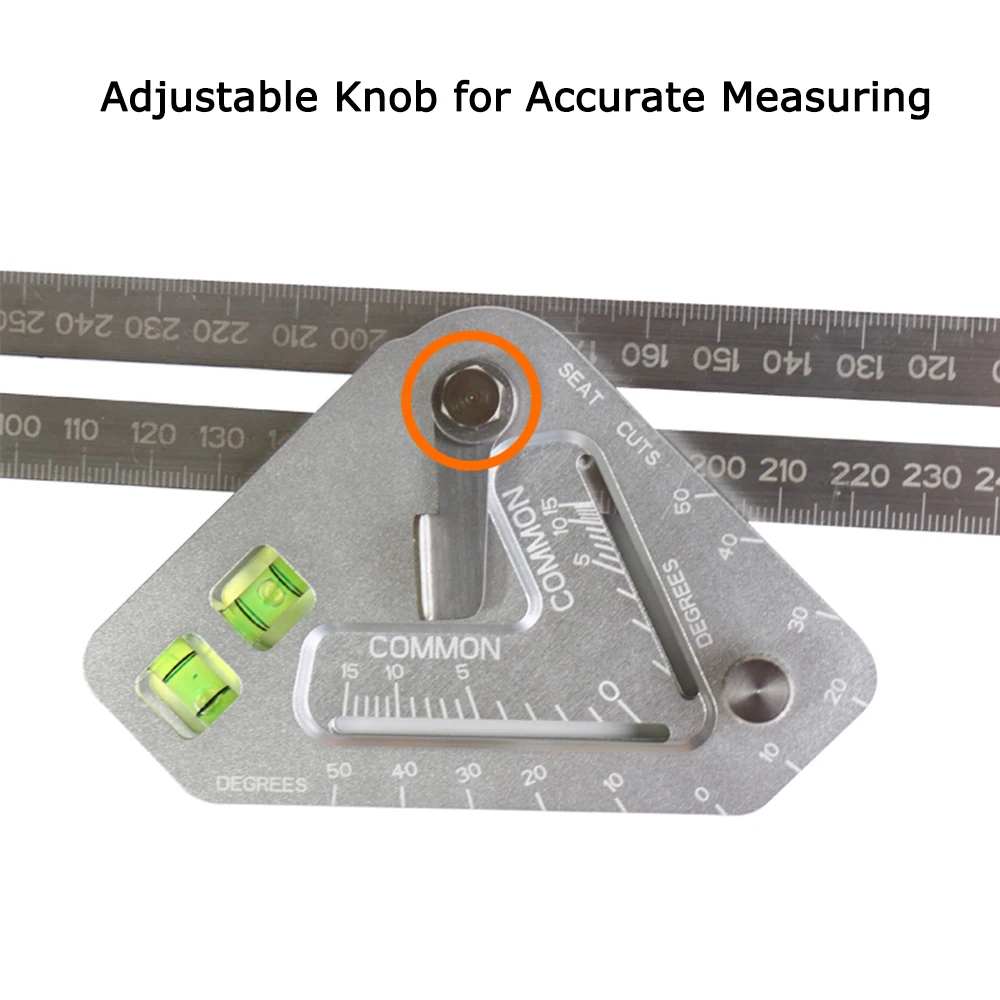 Многофункциональная революционная деревообрабатывающая квадратная линейка из