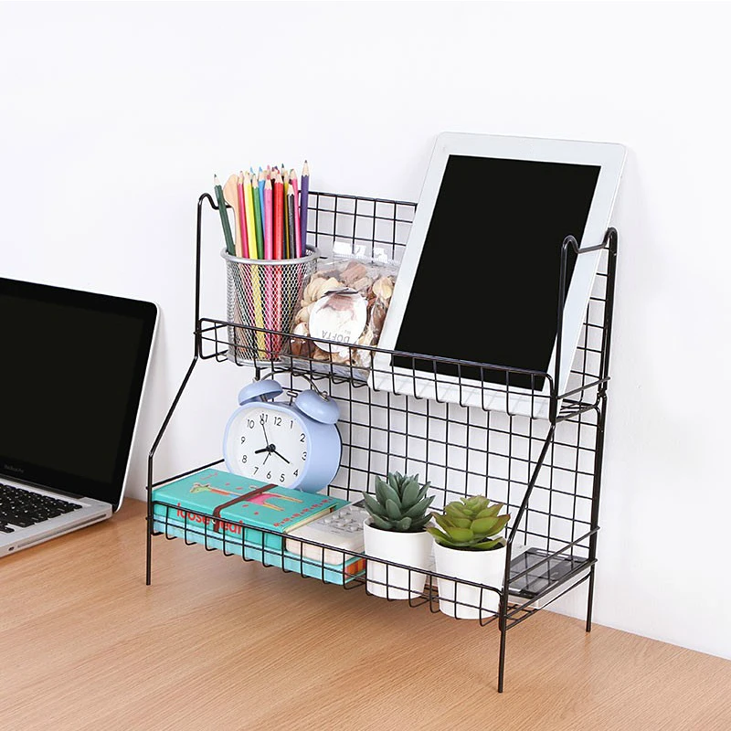 2 слойная железная рама кухонная стойка для хранения металлический офисный