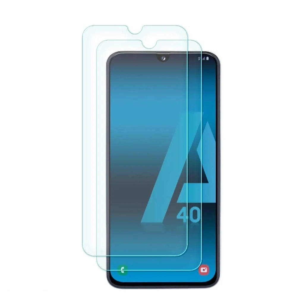 Защитное стекло для Samsung Galaxy A40 закаленное премиум-класса A405 HD 2.5D пленка без