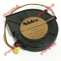 nidec 23e6440850 01 dc 24v 0 21a 75x75x15mm 3 wire server cooling fan