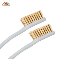 5pcs hot 3d printer nozzle cleaning brush copper wire cleaner tool for cleaning nozzle hotend hot bed print head block 2021