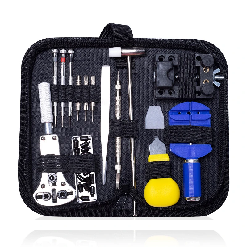 Инструменты для ремонта часов комплект с сумкой чехол профессиональный часы