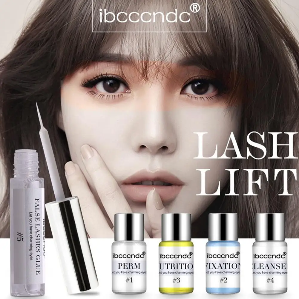 

7-piece Set Of Ibcccndc Electric Eyelashes Set Stretching Eyelashes And Eyel Simple Women Curling Ironing Growth Men Ironin F5N1