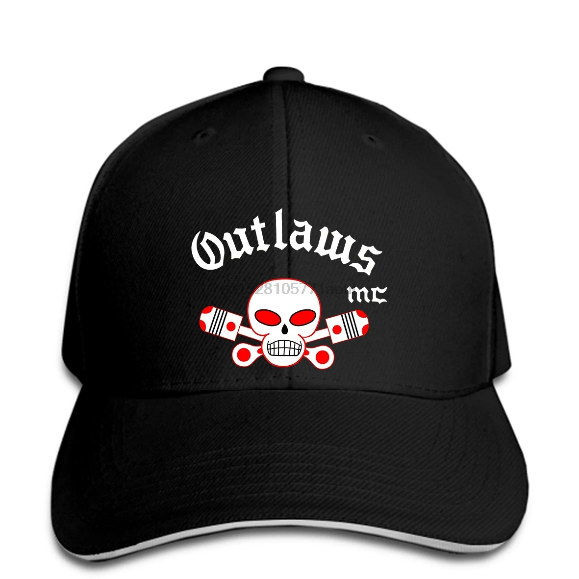 

Baseball cap Outlaws Mc Casual Print hat Printed
