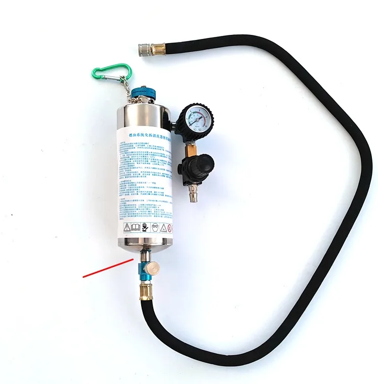 Универсальный автомобильный очиститель топливной системы без разборки