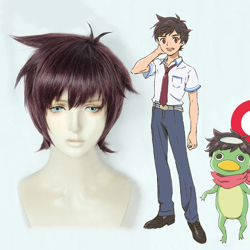 

Anime Sarazanmai Cosplay Wigs Kazuki Yasaka Cosplay Wig Heat Resistant Synthetic Wig Hair Halloween Carnival Party Game Wig