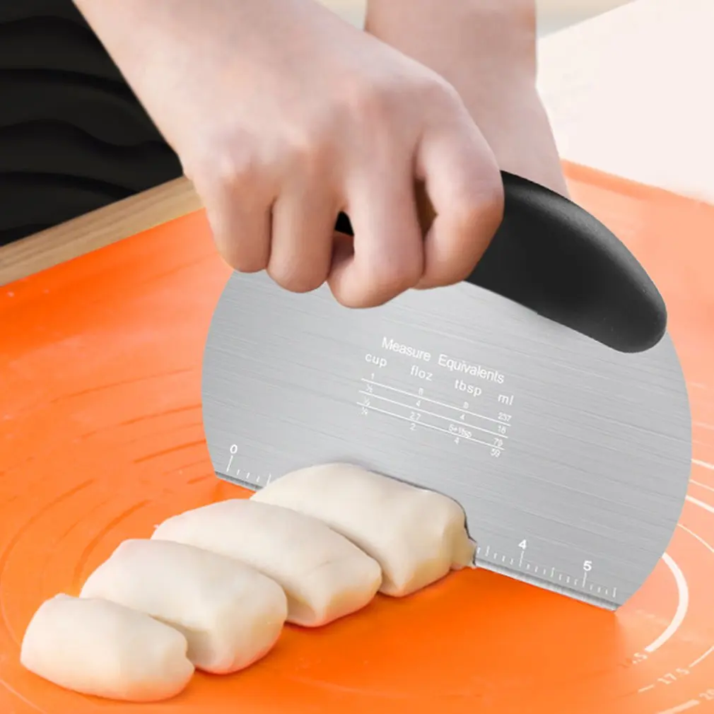 Новинка 2021 скамейка из нержавеющей стали скребок модные полукруглые весы нож для