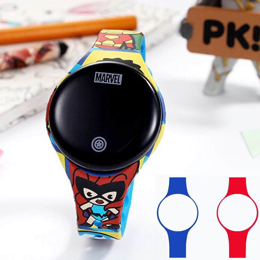 Часы Дисней Микки из мультфильма лучший бренд электронное движение студент