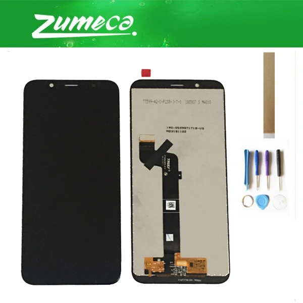 Оригинальный ЖК экран для HTC U12 Life + фото деталь замены черного цвета с лентой и