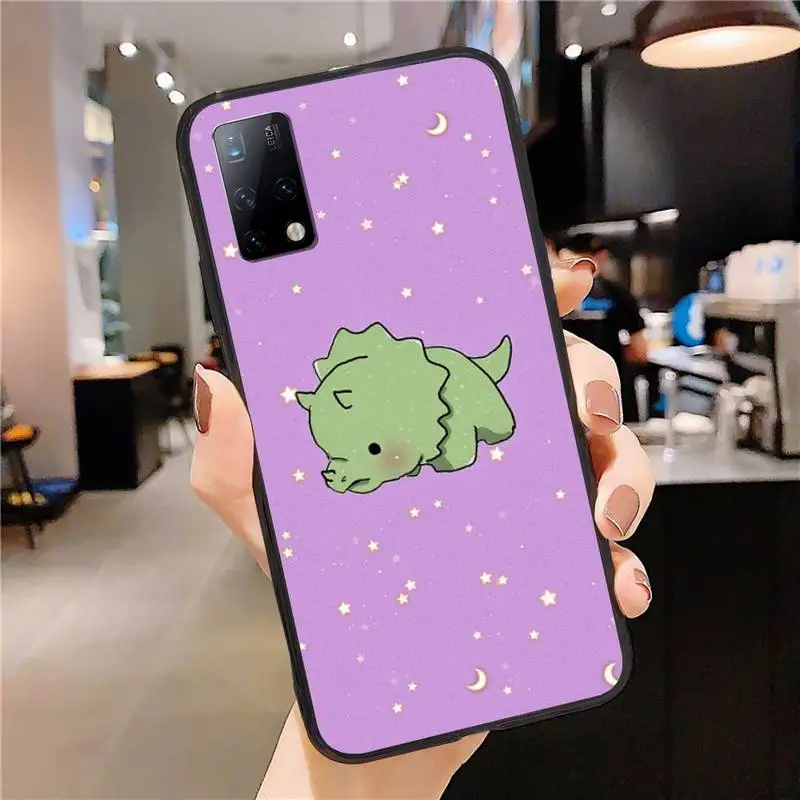 

Cute Dinosaur Phone Case for Huawei Nova 5T 7 Pro Cover 3i 2i Y5 Y7 2019 Y9 Prime Y9s Y8s Y8p Y6 Fundas Coque