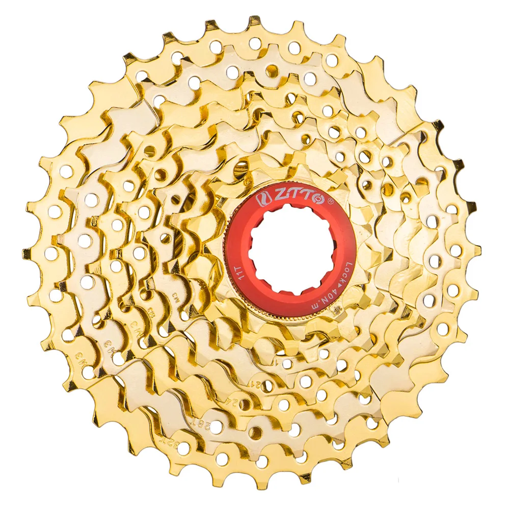

Cassette Flywheel Golden Freewheel Accessories Steel MTB Mountain Bike