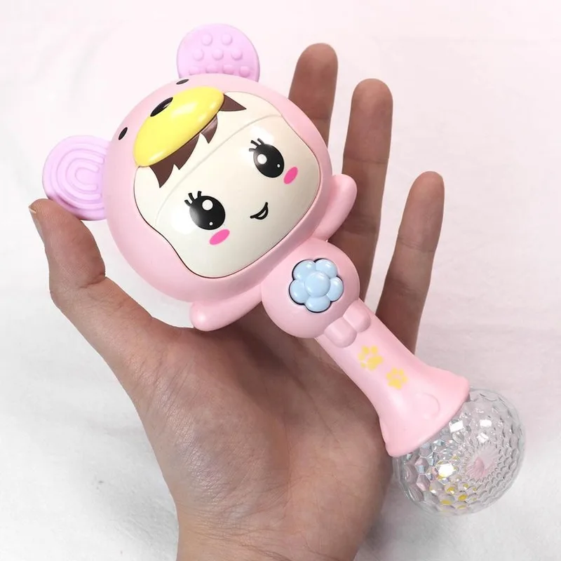 

1PC Baby Music Rattle Bed for Crying Child Newborn Crib Educational Girl Move 0-12 Baby Tear Crib Kids Pacifier Stroller