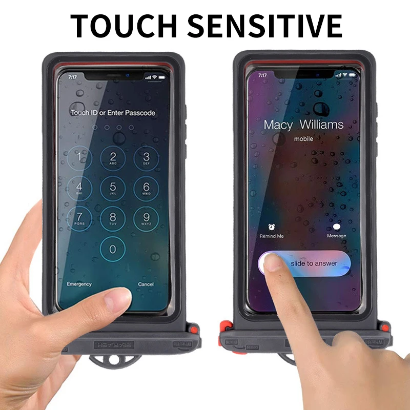 Waterproof Phone Pouch Drift Beach Diving Swimming Bag Underwater Dry Case For iPhone Samsung HUAWEI Phone Water Proof Sport Bag