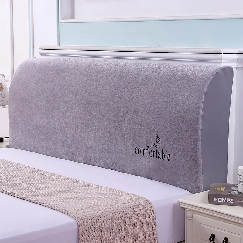 Мягкое покрывало для кровати в скандинавском стиле однотонное закрытое