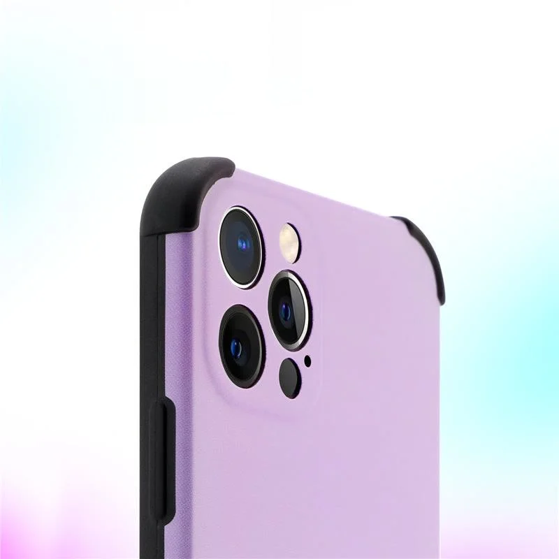 

Laudtec Solid Color Case For iPhone 12 11 Pro X XS Max XR SE Shockproof Phone Case For iPhone 7 8 Plus Cell Phone Back Cover