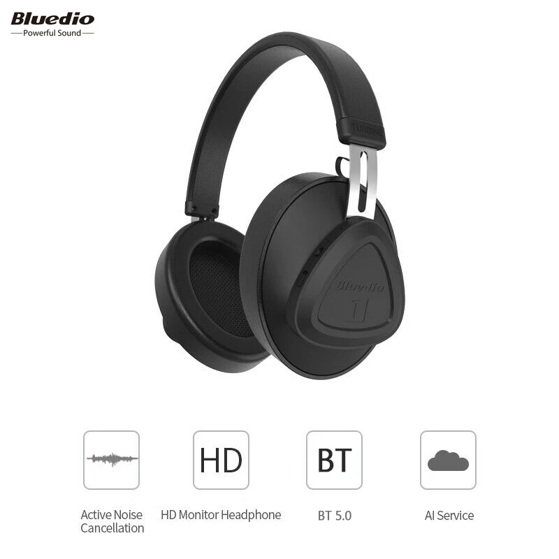 Беспроводная гарнитура Bluedio TMS Bluetooth наушники Накладные с шумоподавлением стерео