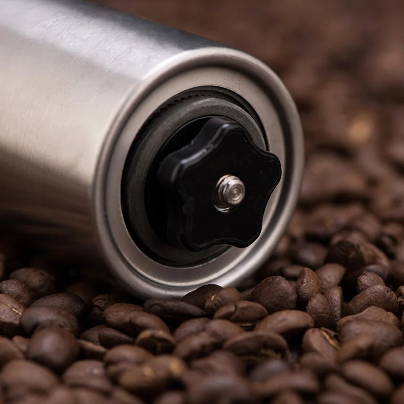 売却 ハンドグラインダーコーヒーグラインダーステンレス鋼ボディ家庭用小型コーヒーグラインダーミニ