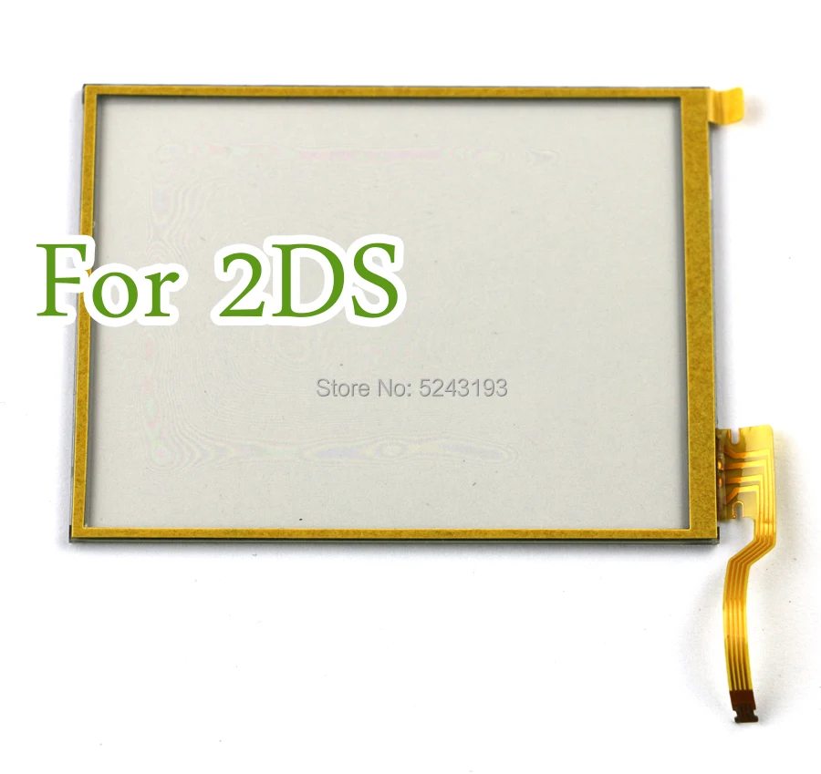 Для 2DS сенсорный экран стекло дигитайзер объектив Замена для Nintendo 10 шт. |
