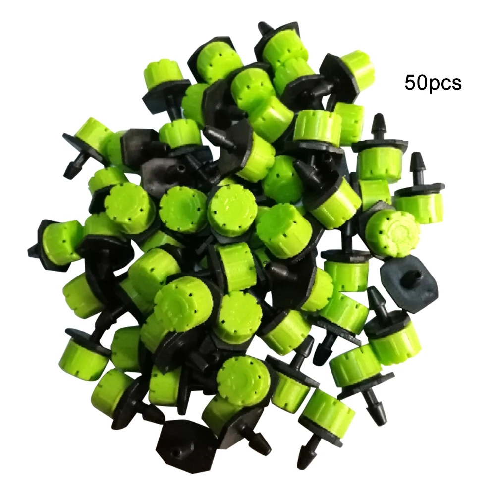 Оросительная капельная головка для сада 50/100 шт. 4 мм Φ 8 отверстий